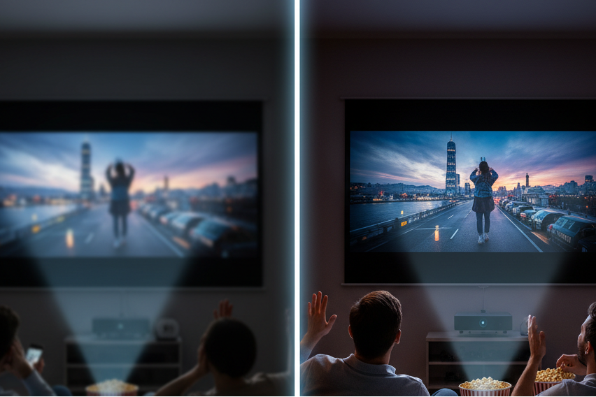 Magcubic HY300 Pro Projector Mini Portable | 4K Support Android 11 WiFi6 BT5.0 | 200 ANSI Home Theater & Outdoor